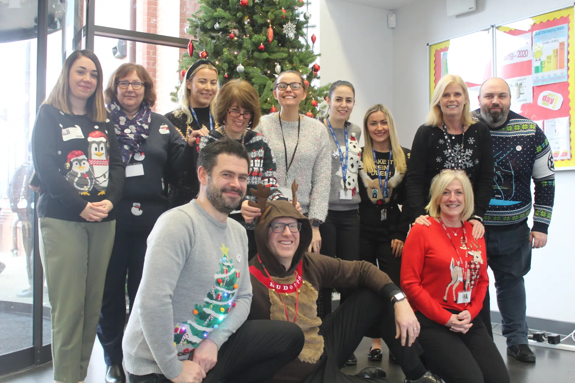 Christmas Jumper Day 10.12.21 - Hebburn Comprehensive School 